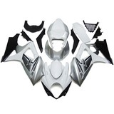 0386 Fairing Suzuki Gsxr1000 K7 07 08 2007 2008 White Silver